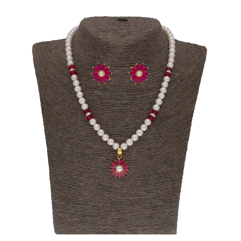 Jagdamba pearls set clearance