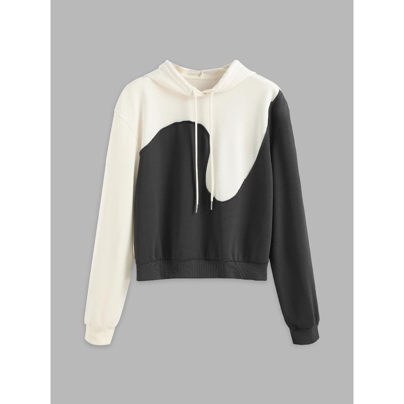 Cider Two Tone Drawstring Hoodie (M)