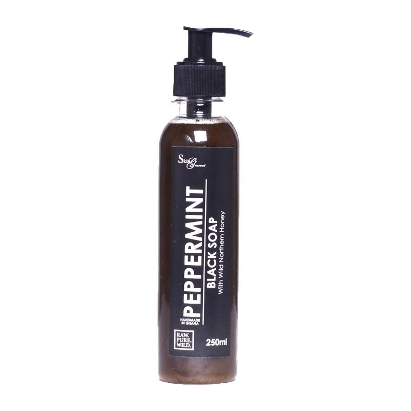 Skin Gourmet Peppermint Black Soap With Wild Honey