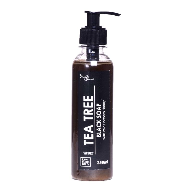 Skin Gourmet Tea Tree Black Soap With Wild Honey