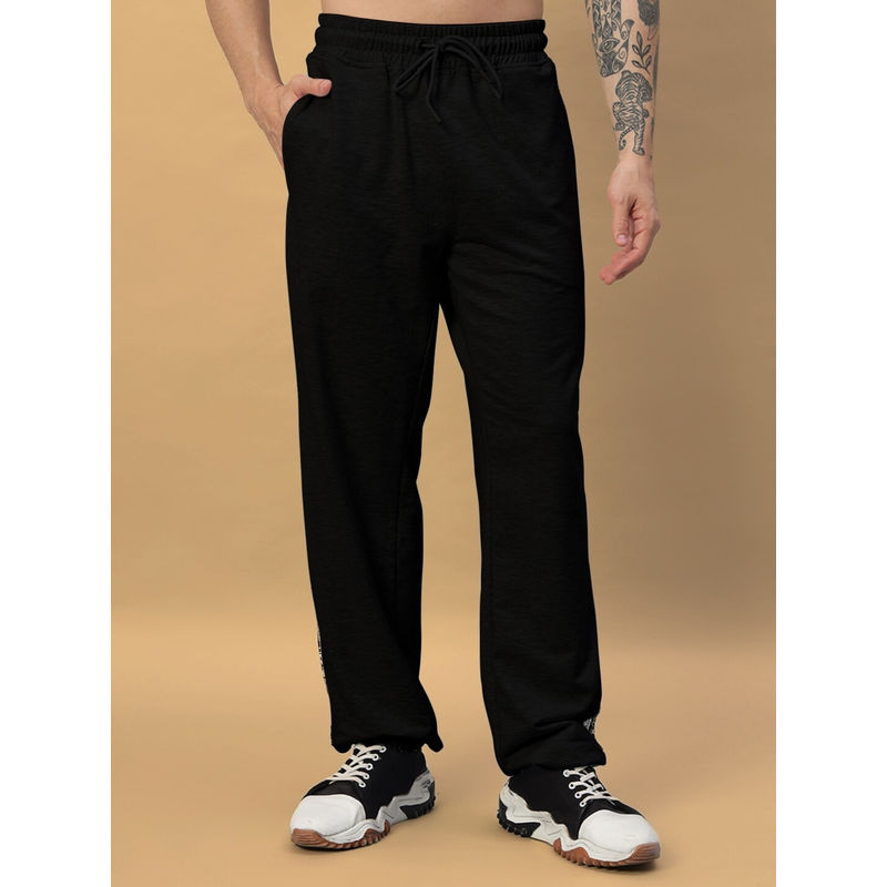 WEARDUDS Black Boogie Relaxed Fit Trackpant (S)