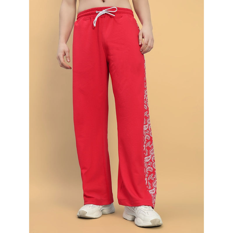 WEARDUDS Red Waltz Relaxed Fit Trackpant (S)