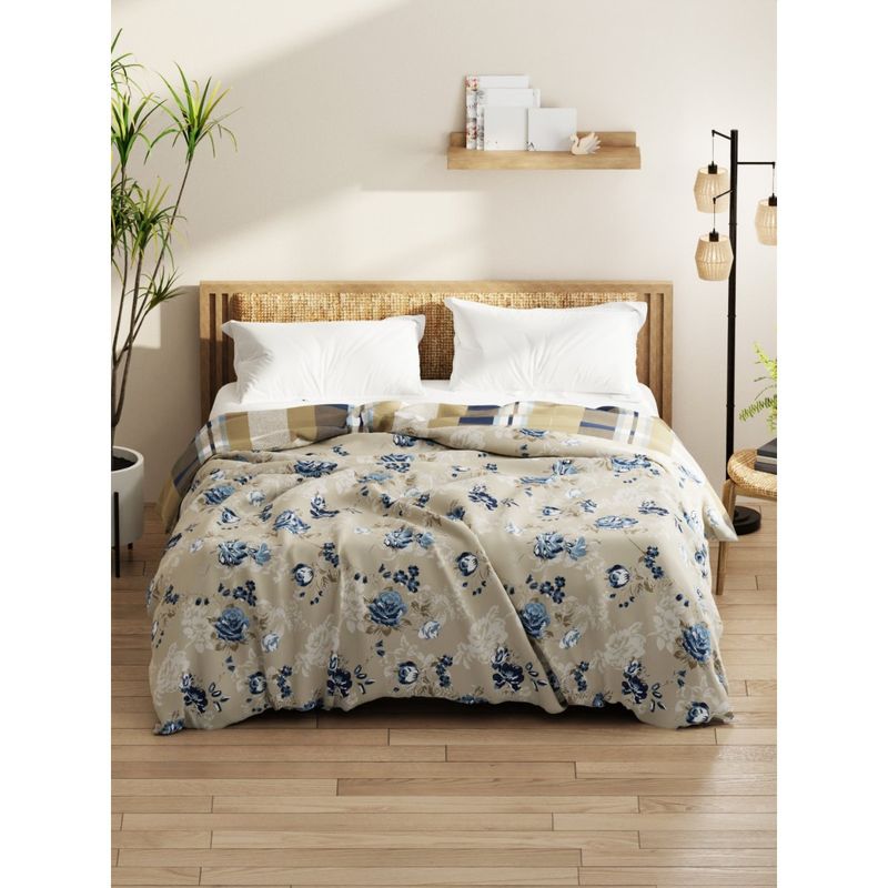Buy KOPA Microfiber Double Comforter (Classic Cotton Feel) Floral