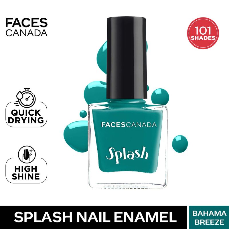 Faces Canada Splash Nail Enamel - Bahama Breeze