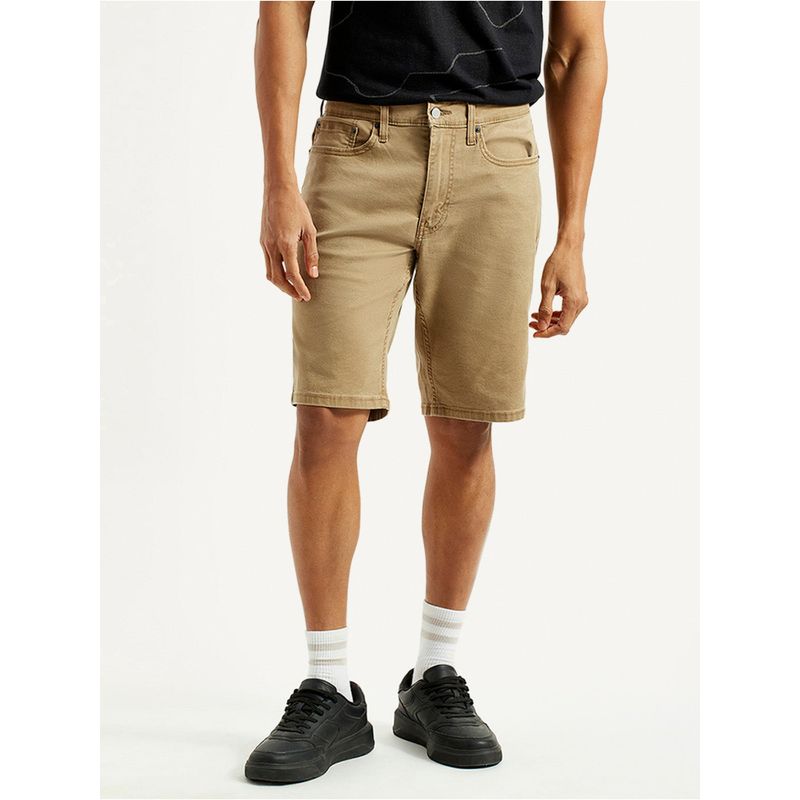 Levi's Men's Khaki Tapered Shorts (32)