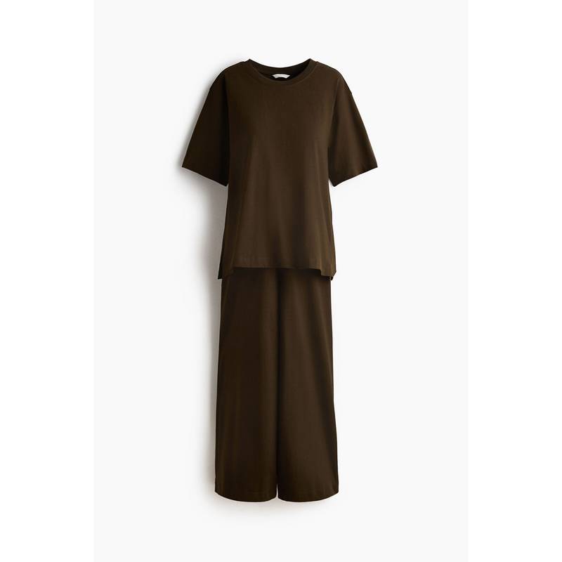 H&M Women Brown Mama Before & After 2-Piece Set (S)
