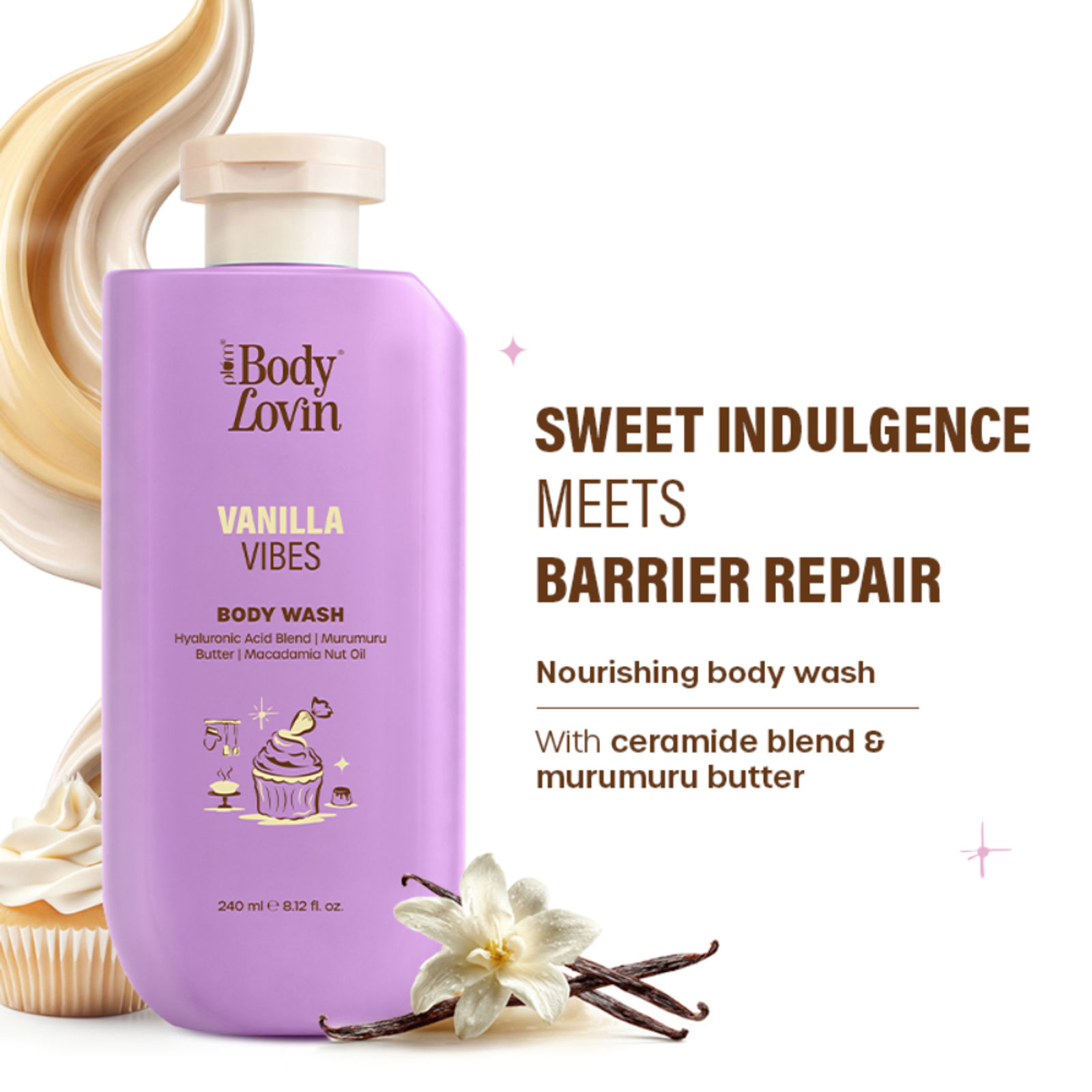 Plum BodyLovin Vanilla Vibes Body Wash - Vanillavibes