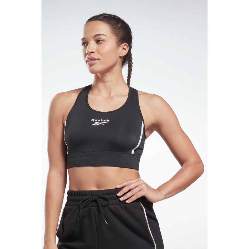 Reebok Womens Piping Pack Bralette (L)