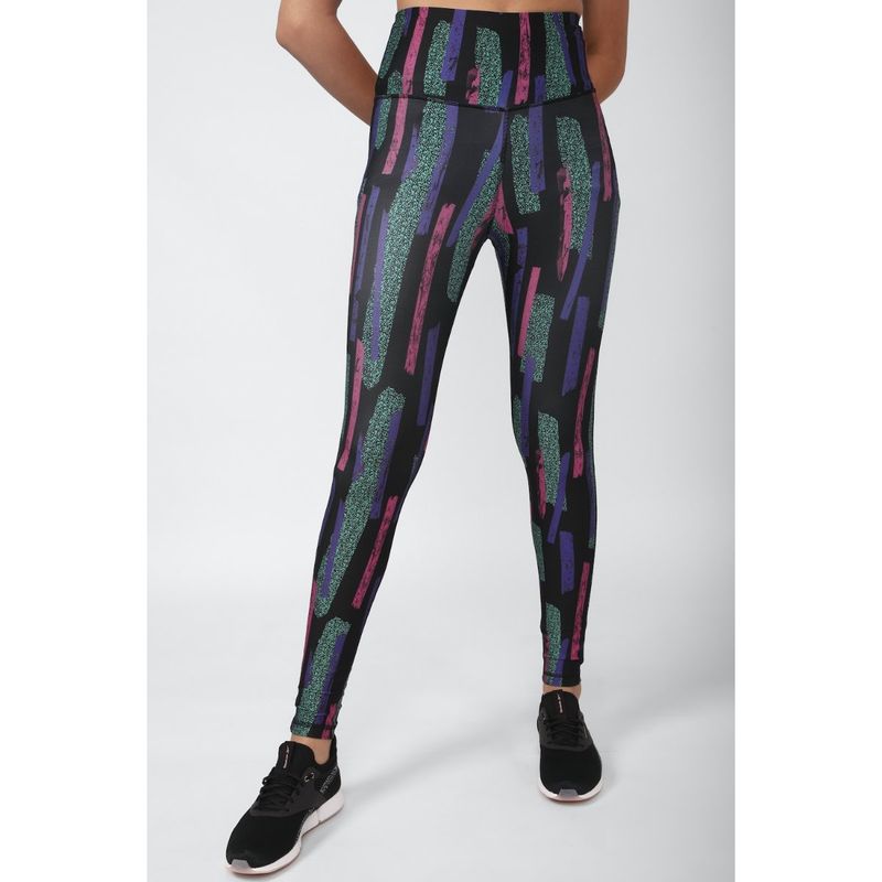 Reebok Womens Fitness Myt Aop Poly Tights (XXS)