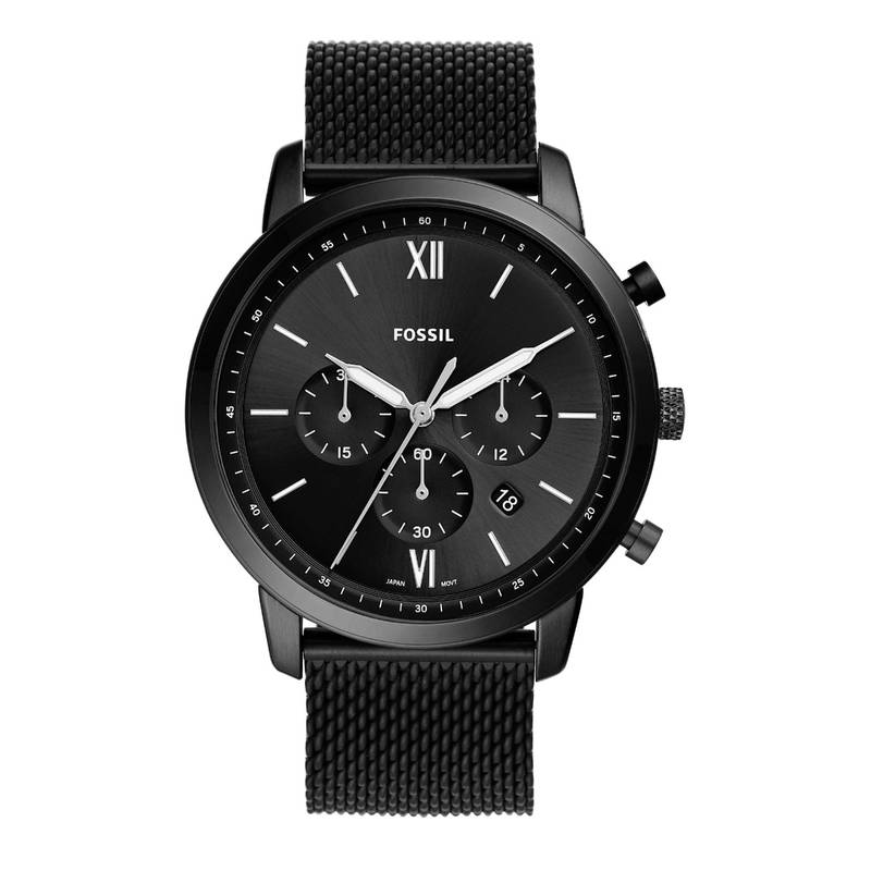 Buy Fossil Neutra Black Watch FS5707 For Men Online