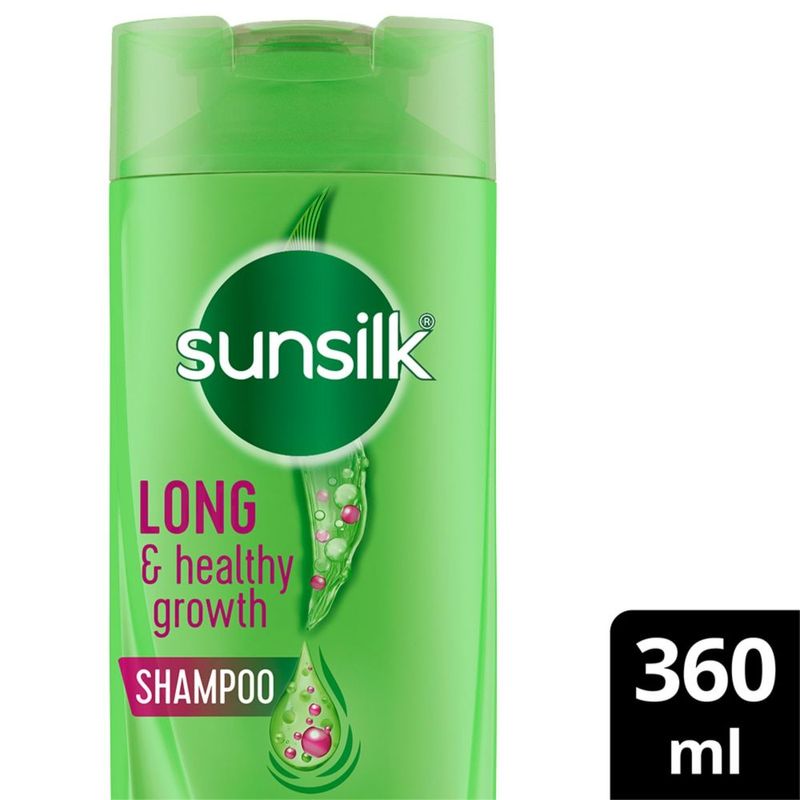 Sunsilk Long and Healthy Growth Shampoo With Biotin Milk Protein and Argan Oil