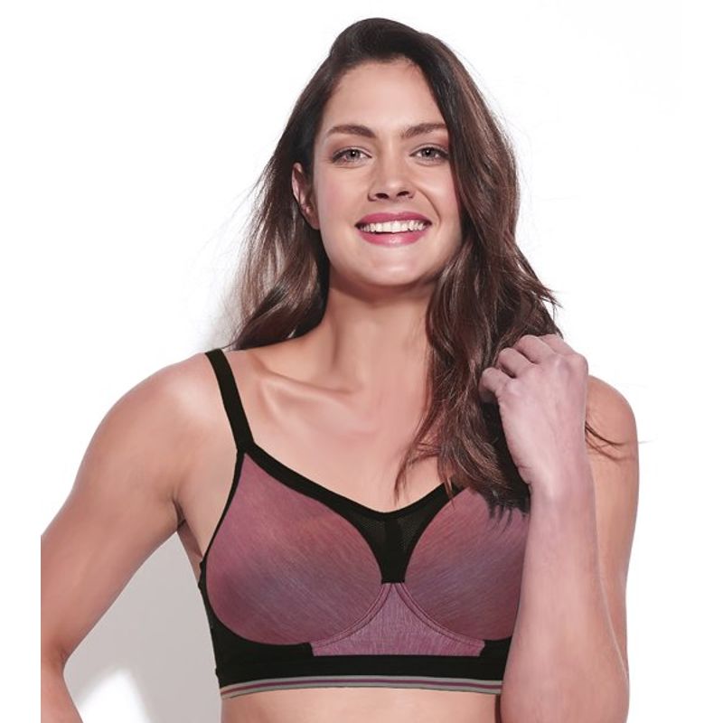 Enamor Wirefree Padded Sports Bra Multicolor Buy Enamor Wirefree
