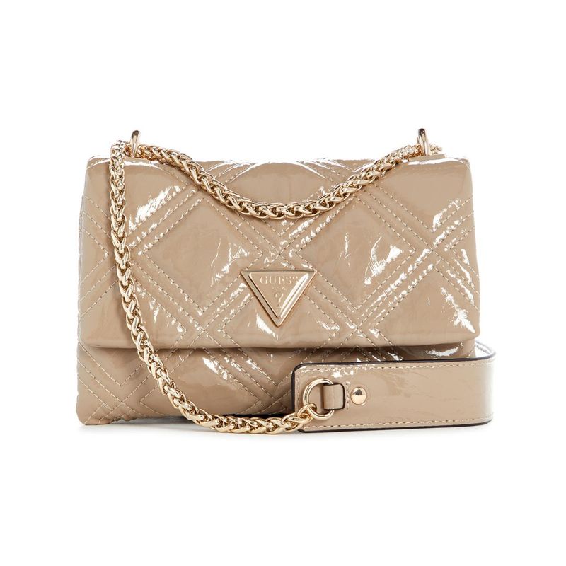 Guess Jeans Beige Polyurethane Women Handbag