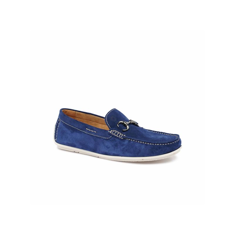 Ruosh Blue Loafers for Men (UK 7)