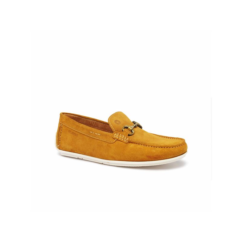 Ruosh Tan Loafers for Men (UK 7)