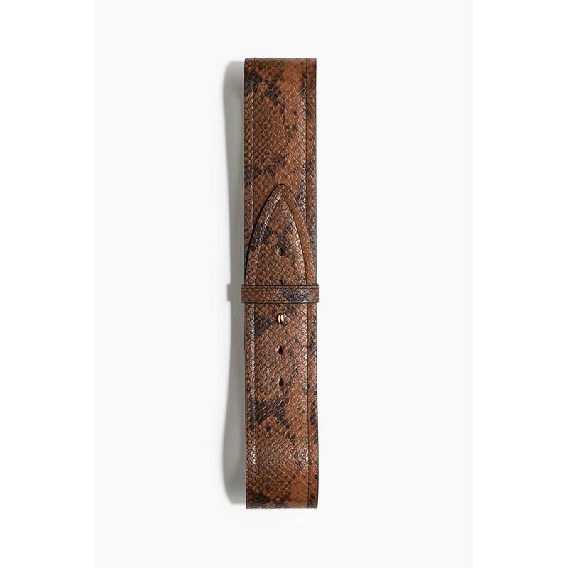 H&M Coated Waist Belt Brown (XS) (XS)