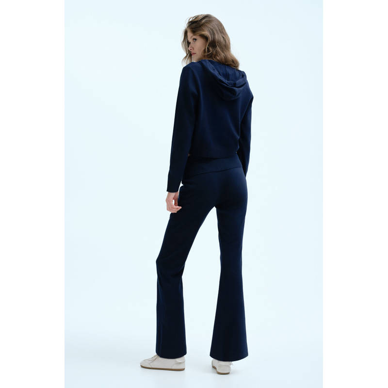 H&M Knitted Yoga Pants Blue (2XS) (XXS)