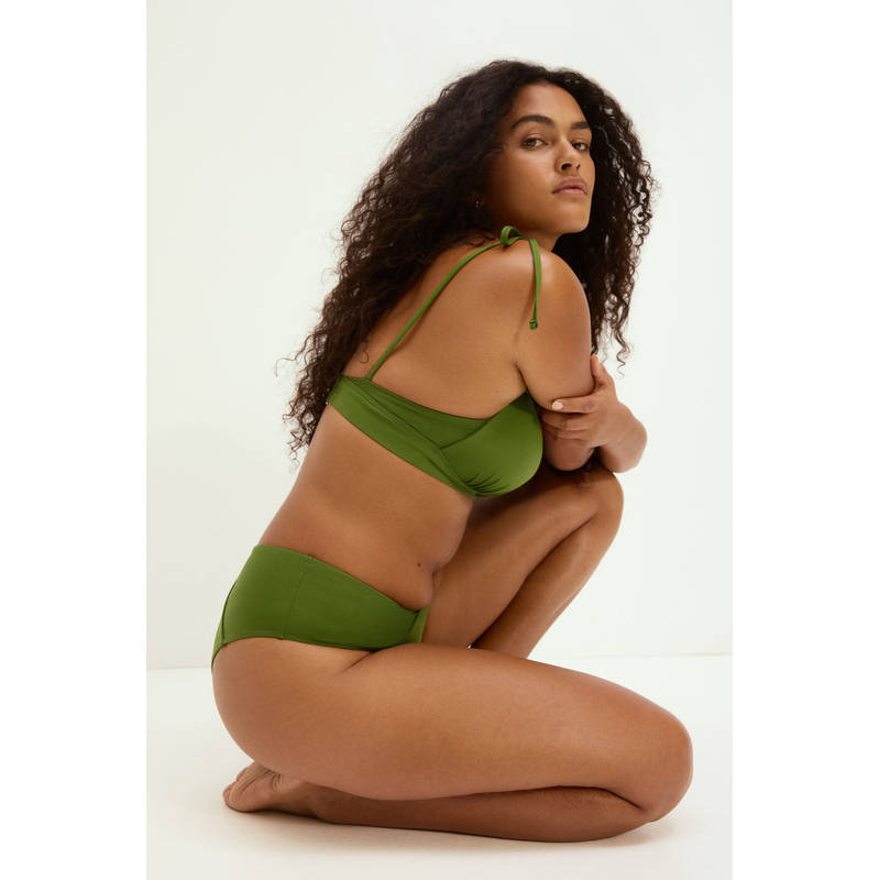 H&M High Rise Cheeky Bikini Bottoms (XS) (XS)