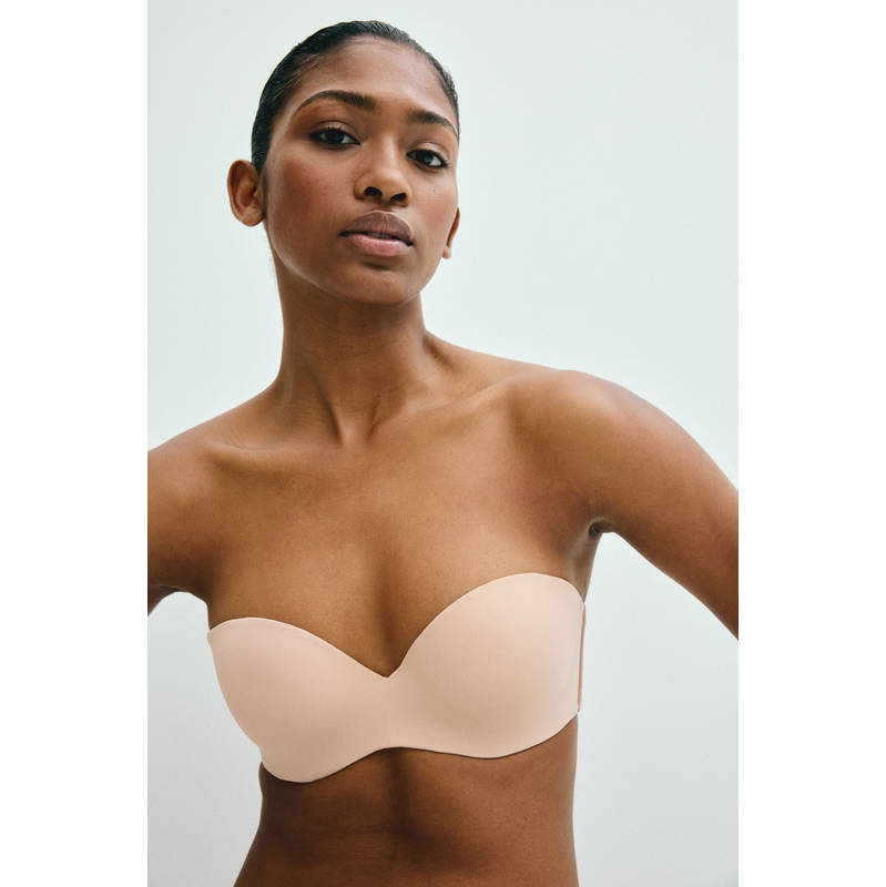 H&M Padded Microfibre Balconette Bra (36D) (36D)