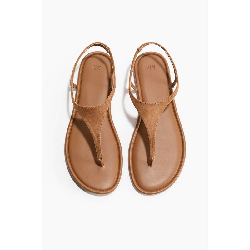 H&M Women Beige Sandals (2) (2)