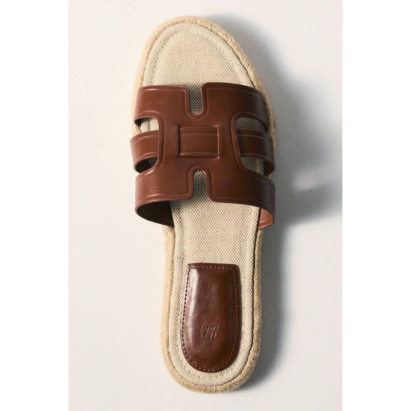 H&M Women Brown Espadrille Flats (2) (2)
