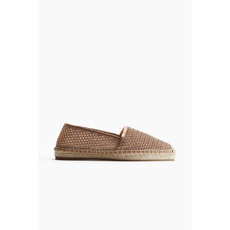 H&M Women Gold Espadrilles (8) (8)