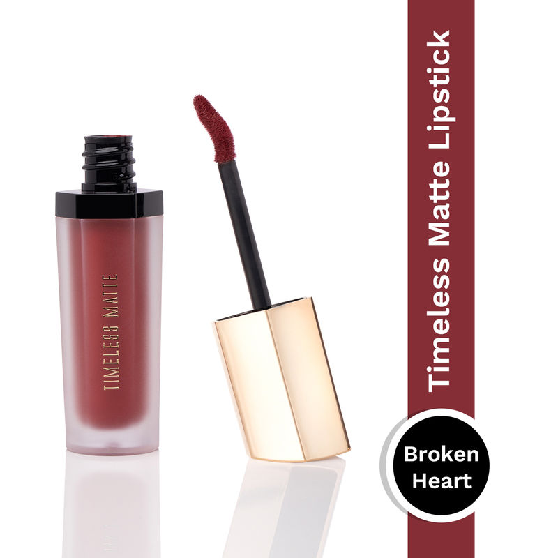PAC Timeless Matte Broken Heart - 12H Longlasting, Ultra Pigmented One Swipe Payoff, Smudgeproof