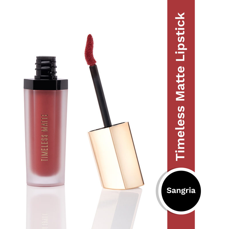 PAC Timeless Matte Sangria - 12H Longlasting, Ultra Pigmented One Swipe Payoff, Smudgeproof