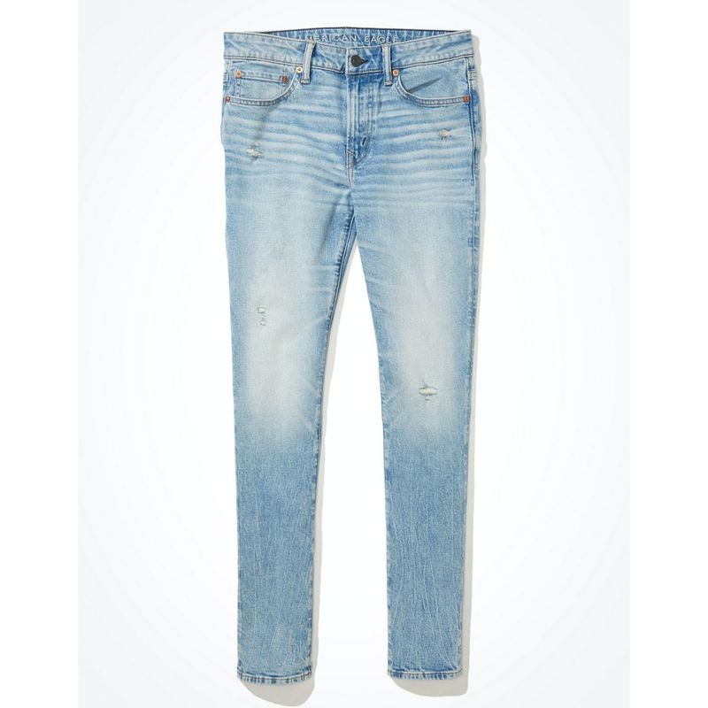 American Eagle Mens Blue AirFlex+ Skinny Jeans (32)