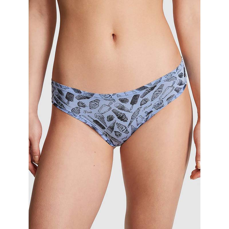 Victoria's Secret Blue Cotton Cheeky Panty (XS)