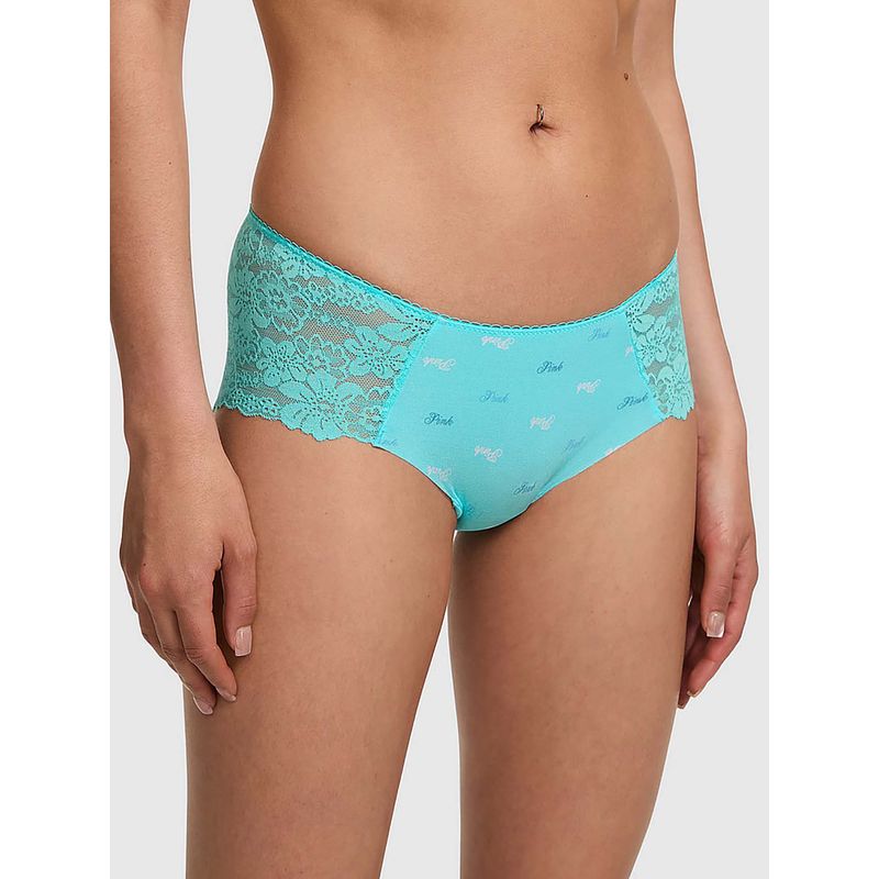 Victoria's Secret Blue No-Show Hip Hugger Panty (S)