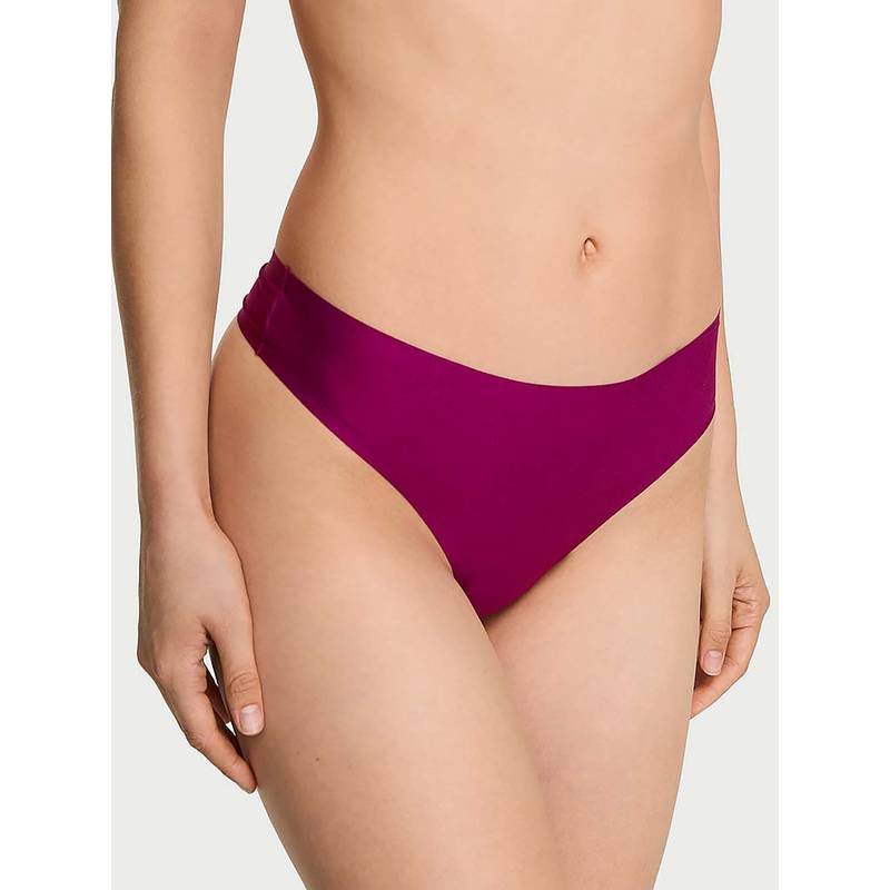 Victoria's Secret Pink Body By Victoria Flex Mid-Rise Thong Panty (XS)
