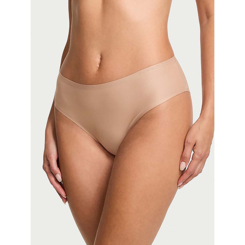 Victoria's Secret Beige Body By Victoria Flex Mid-Rise Bikini Panty (XL)