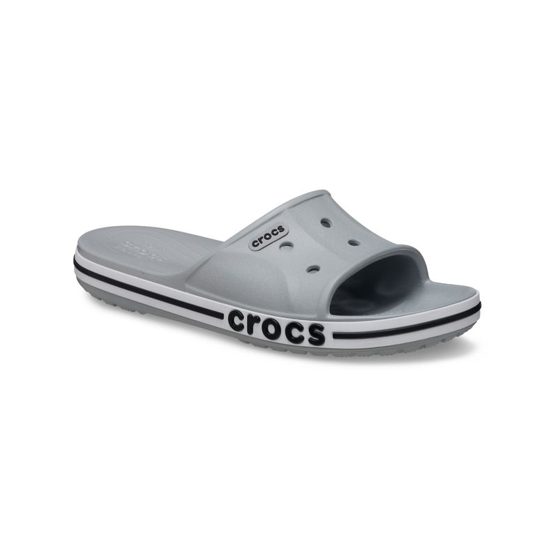 Crocs Unisex Bayaband Sliders Grey (US 5)