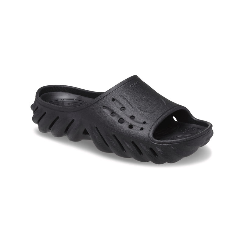 Crocs Unisex Echo Sliders Black (US 4)