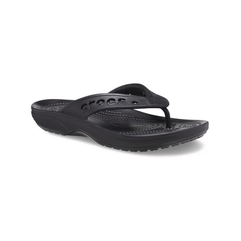 Crocs Unisex Baya II Flipflops Black (US 5)