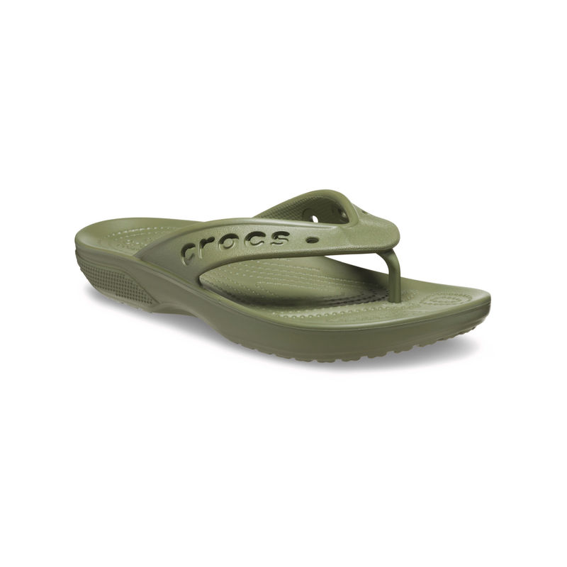 Crocs Unisex Baya II Flipflops Green (US 4)