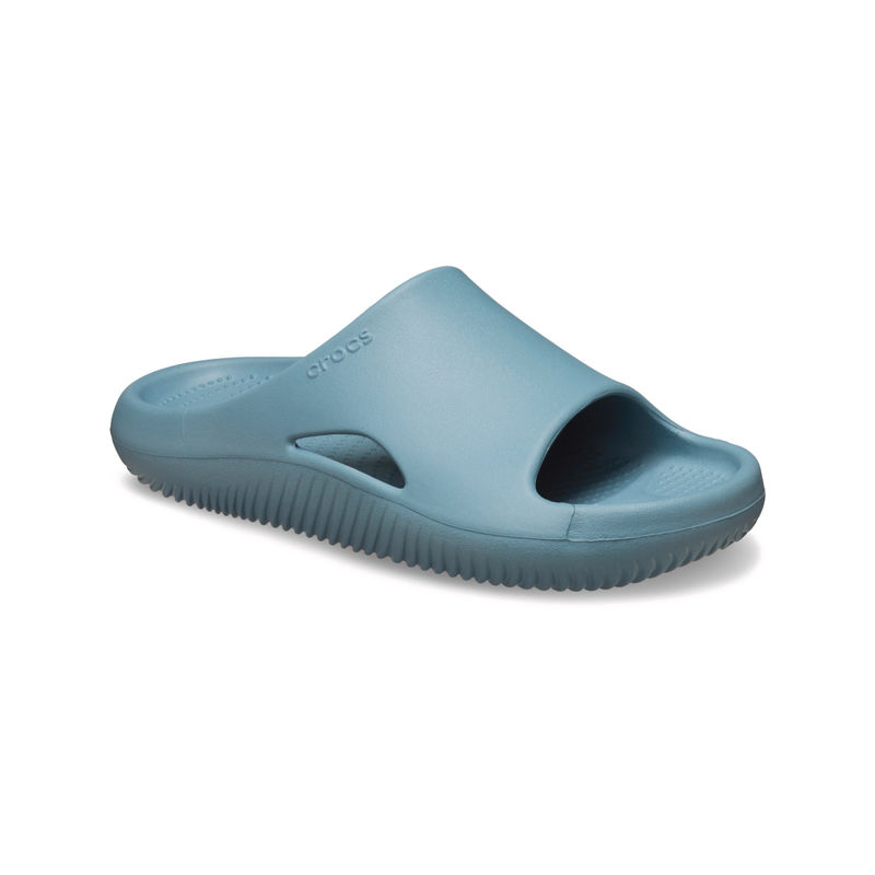 Crocs Unisex Mellow Recovery Sliders Blue (US 8)