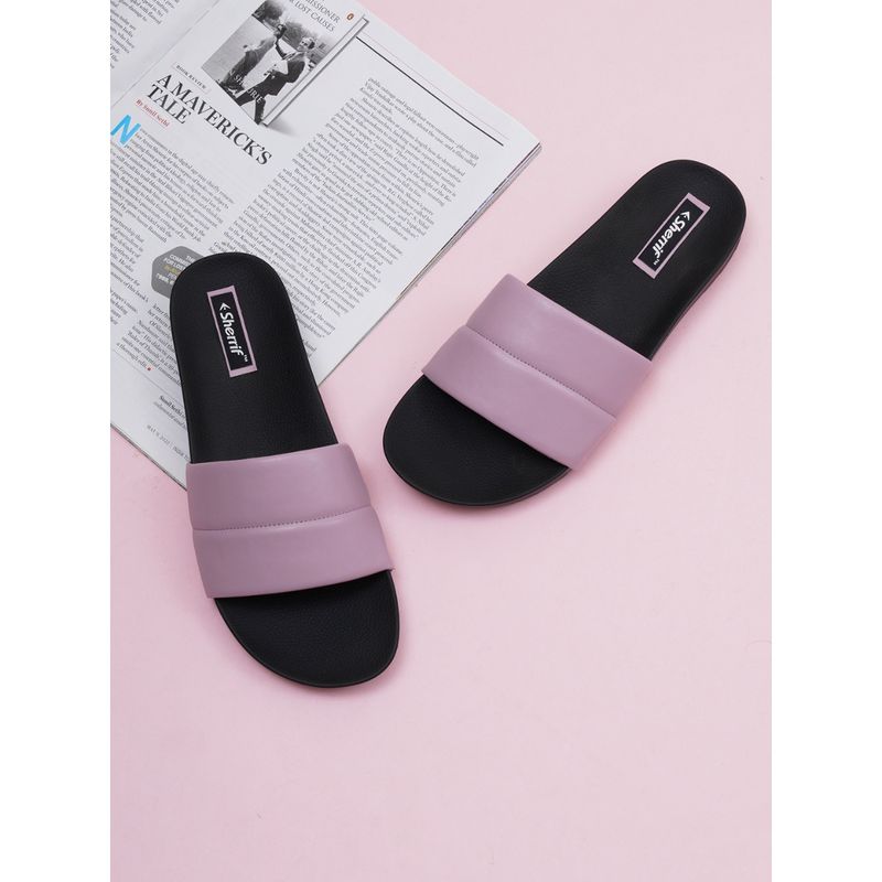 Sherrif Shoes Women's Purple Color Flip-Flops (EURO 36)