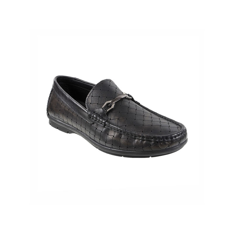 Mochi Solid Black Loafers (EURO 38)