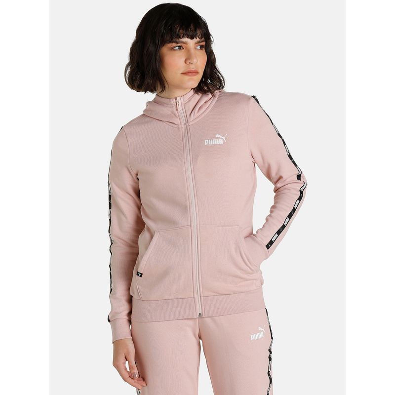 Puma Power Fullzip Women Pink Hoodie Buy Puma Power Fullzip Women