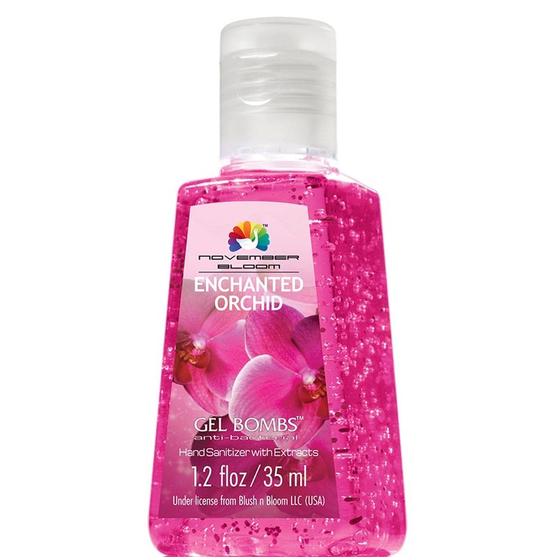 November Bloom Gel Bombs Enchanted Orchid Hand Sanitizer