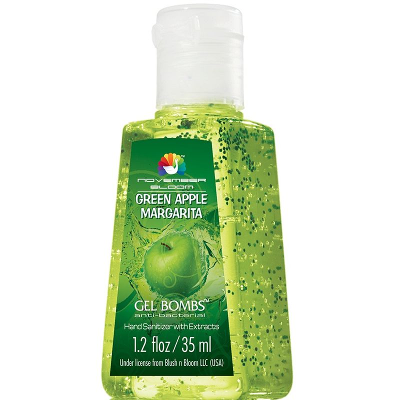November Bloom Gel Bombs Green Apple Margarita Hand Sanitizer