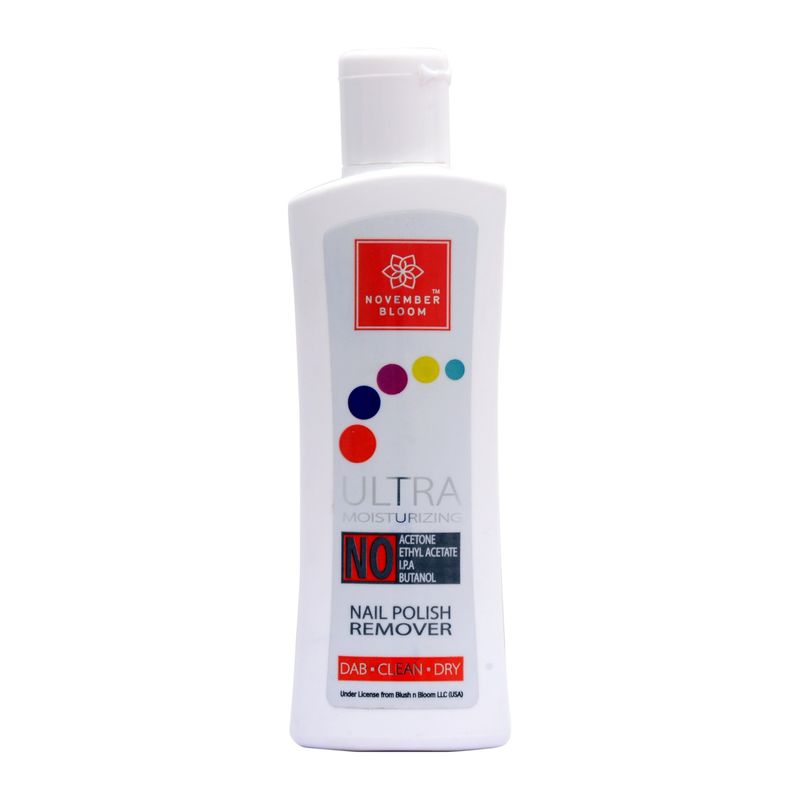 November Bloom Ultra Moisturizing Nail Polish Remover