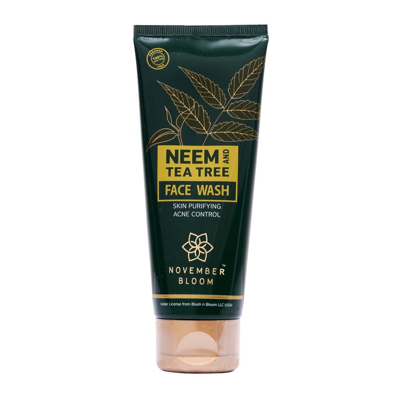 November Bloom Neem and Tea Tree Face Wash