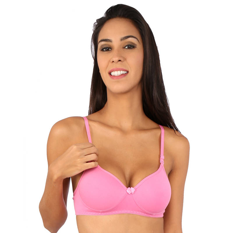 Bralux Liza Padded Bra in Pink (38C)