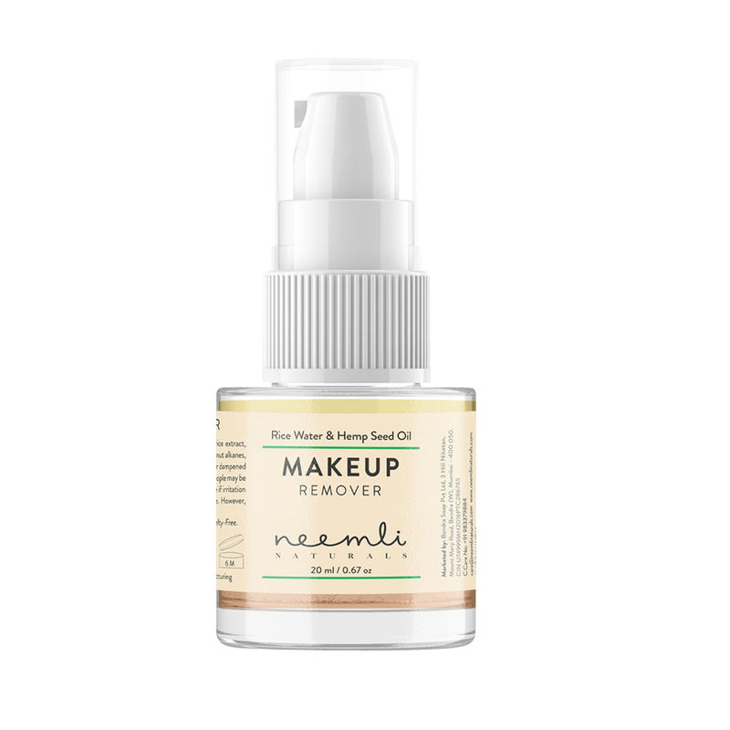 hemp oil makeup remover