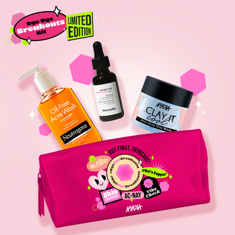 Buy Nykaa Bye Bye Breakouts Skincare Kits Online