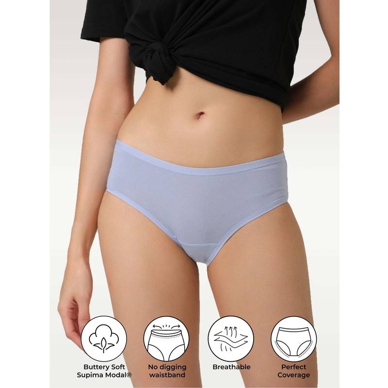 NeceSera Supima Modal Hipster Nessies Airy Blue (S)