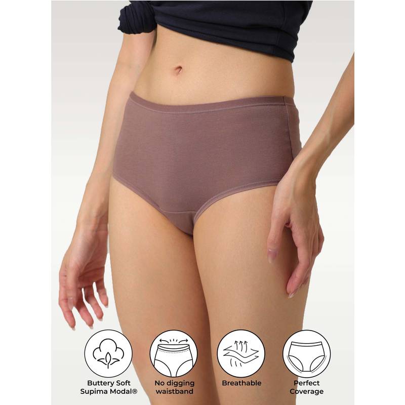 NeceSera Oak Whisper Supima Modal Brief Nessies (3XL)
